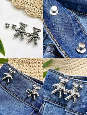 Cute Bear Waistband Adjustment Pins